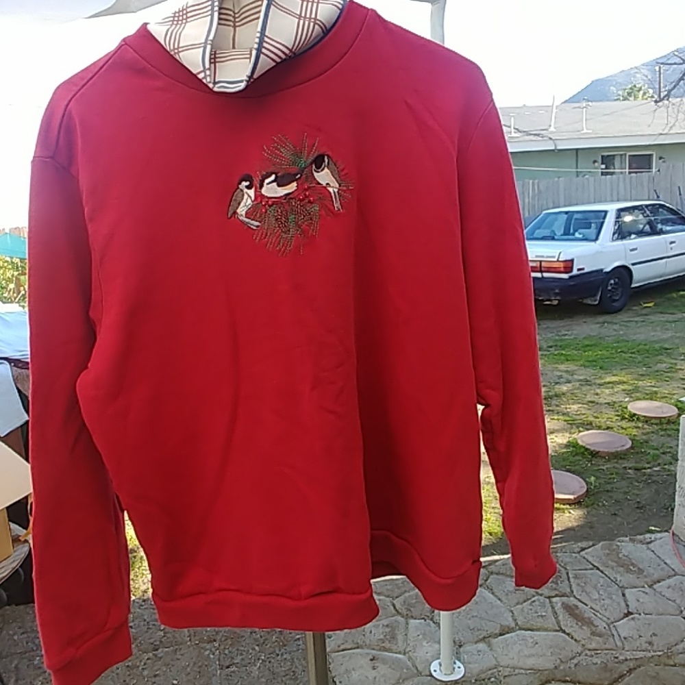 Red Turtle Neck Sweater